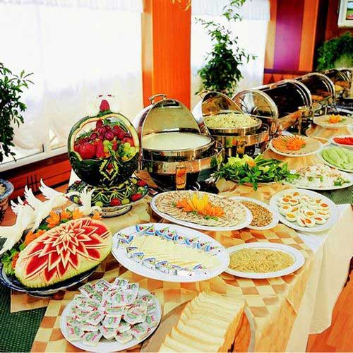 cach to chuc tiec buffet thanh cong