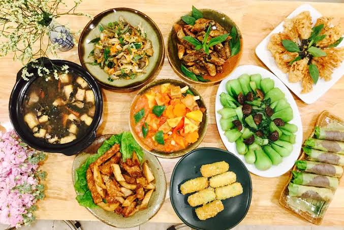 Thực đơn chay ngày rằm và tháng 7