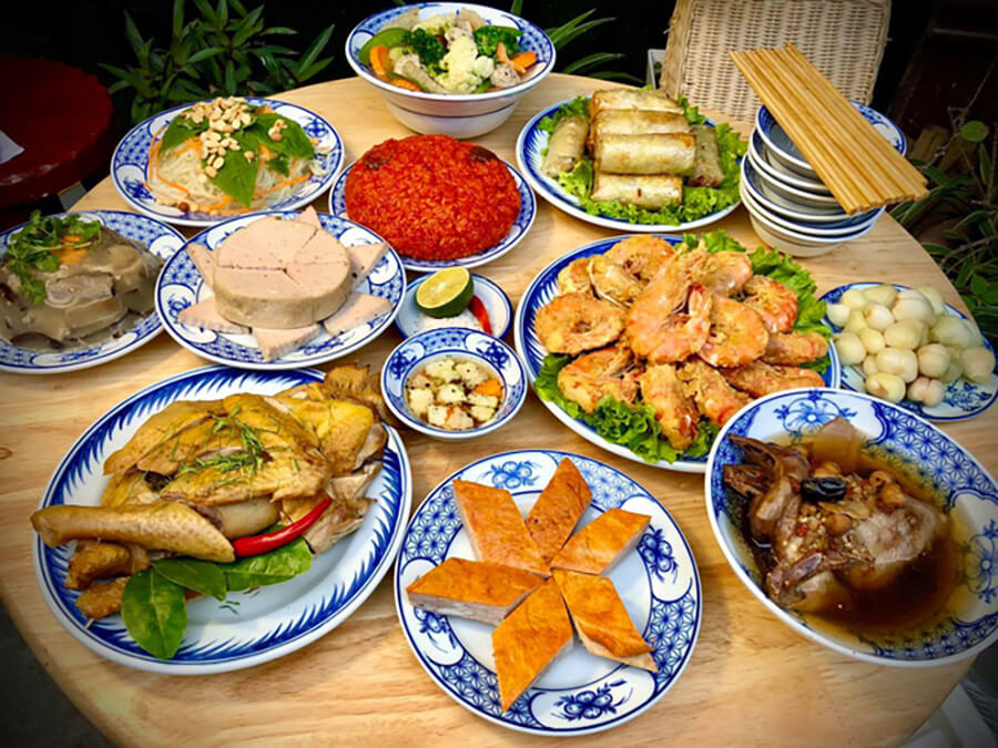 Thực đơn tiệc cưới Miền Bắc trọn gói tại Tp.HCM.